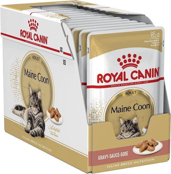 12x85g Royal Canin Maine Coon Adult in Salsa 12x85g Royal Canin Maine Coon Adult in Salsa